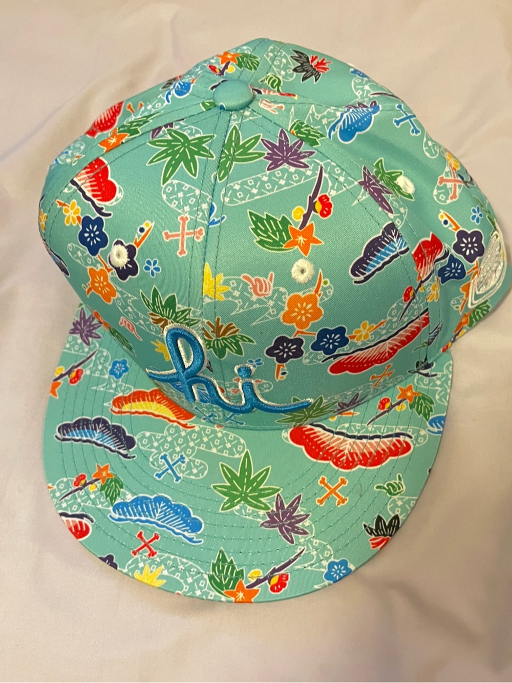 HI In4mation x HUOA Okinawan Bingata hat
